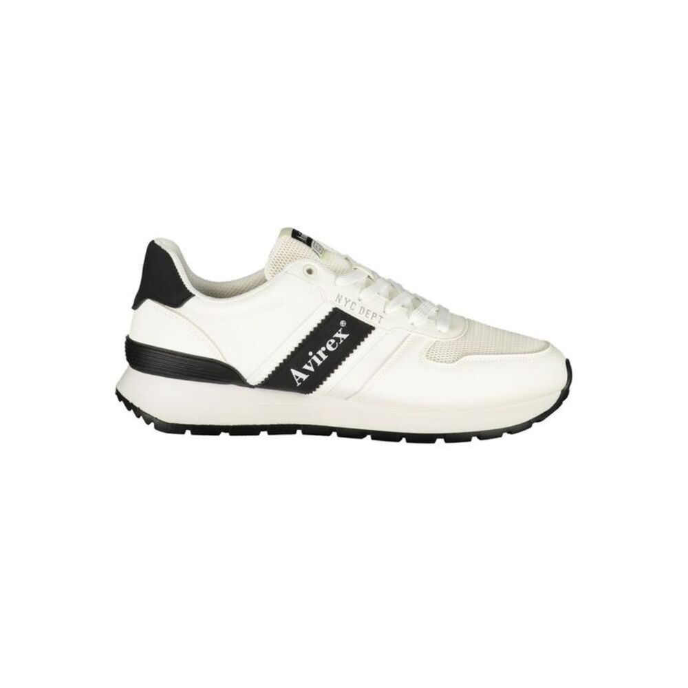 Avirex White Polyurethane Men's Men's Sneaker